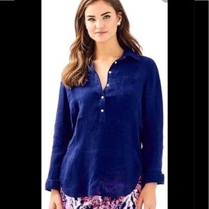Lilly Pulitzer Linen Tunic